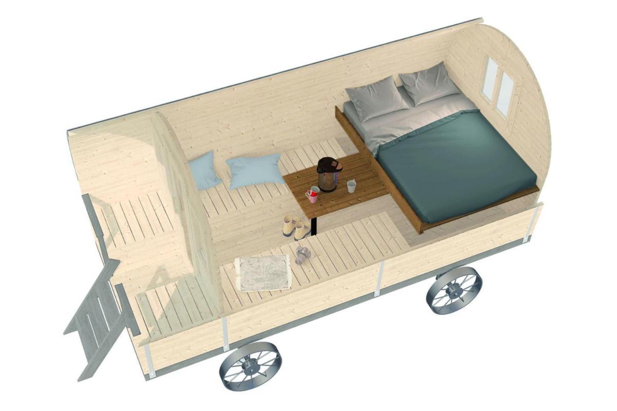 Fasshotel Westernwagen, Beheizt 2-3 Personen Kirchensittenbach Extérieur photo